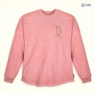 Disneyland Resort Adult Spirit Jersey Pink/Rose Gold Small